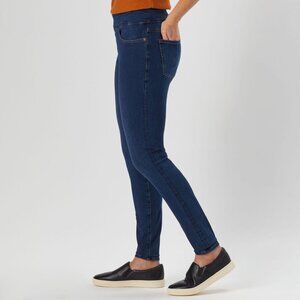 Duluth Trading Co. Women's Jean-Netics Pull-On Skinny Jeans Black Size 10